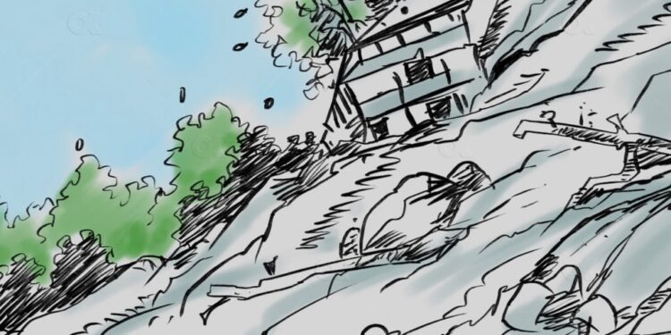 जाजरकोटमा पहिरोले पुरिएर वडासदस्य सहित २ जना बेपत्ता