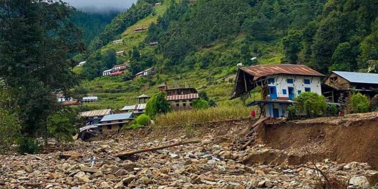 काभ्रे जिल्लामा बाढीपहिरोबाट कृषि तर्फ ४२ करोड बढीको क्षति