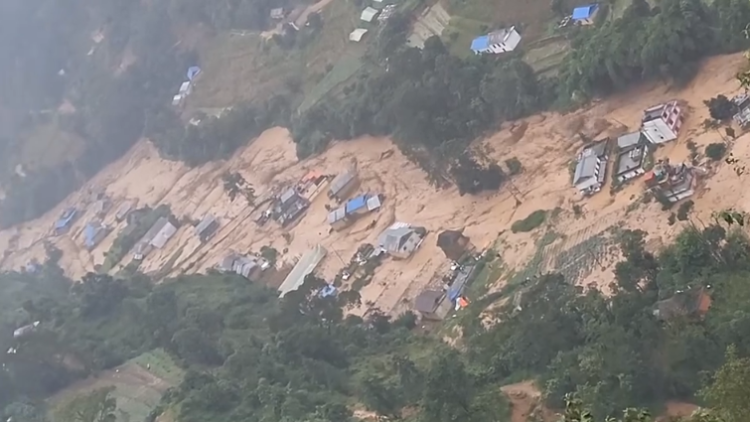 काभ्रेमा बाढिपहिरोमा परि मृत्यु हुनेको संख्या ७२ पुग्यो, ५ जना अझै वेपत्ता