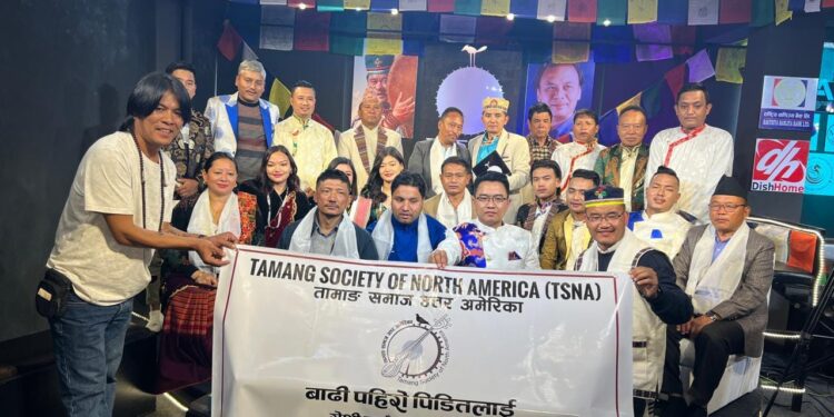 रोशी गाउँपालिकालार्ई तामाङ सोसाइटी अफ टेक्सास र नर्थ अमेरिको आर्थिक सहयोग