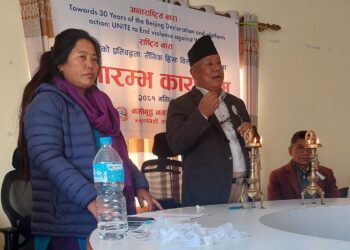 नमोबुद्वमा लैंगिक हिंसा विरूद्वको १६ दिने अभियान २०८१ शुभारम्भ