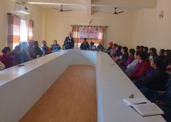 नमोबुद्दमा एच.पि.भी. खोप दिन खटिने स्वास्थ्यकर्मीलाई अभिमुखिकरण