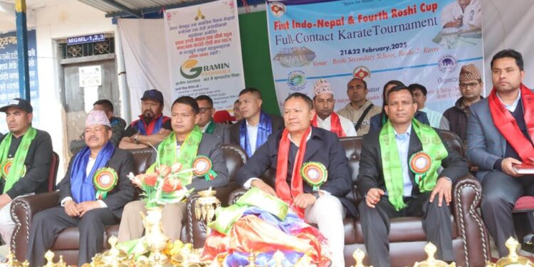 रोशीमा प्रथम इन्डो नेपाल तथा चौथो रोशी कप फुल कन्ट्याक्क कराते २०८१ शुरु