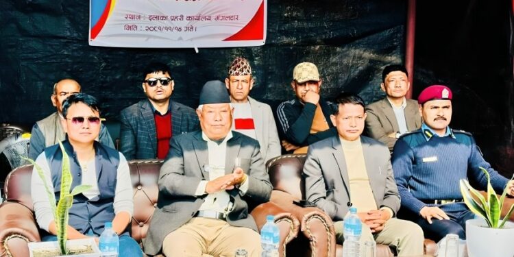 ईप्रका मंगलटारमा “नागरिक प्रहरी पुस्तकालय” सहितको बहुउदेश्यीय हल सञ्चालनमा