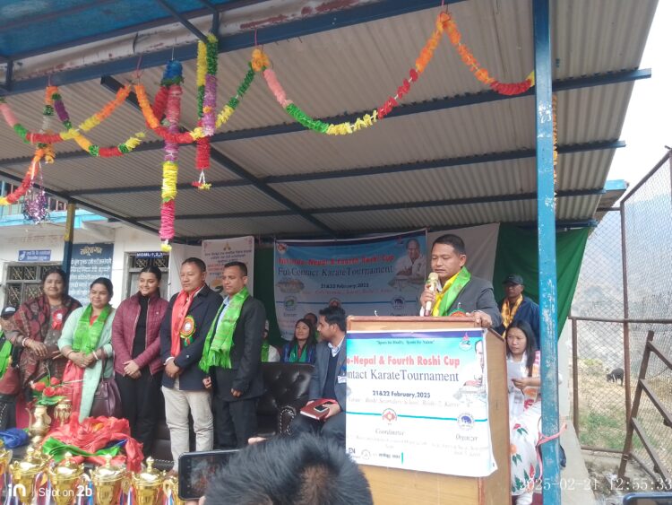 रोशीमा प्रथम इन्डो नेपाल तथा चौथो रोशी कप फुल कन्ट्याक्क कराते २०८१ शुरु