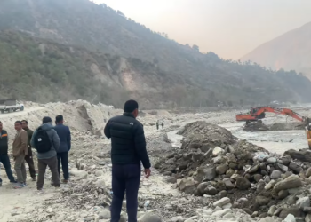 क्षतिग्रस्त बीपी राजमार्गको मर्मत शुरू