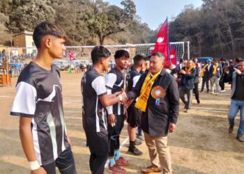 तेमालमा प्रथम खुल्ला अध्यक्ष कप भलिबल प्रतियोगिता–२०८१ शुरु