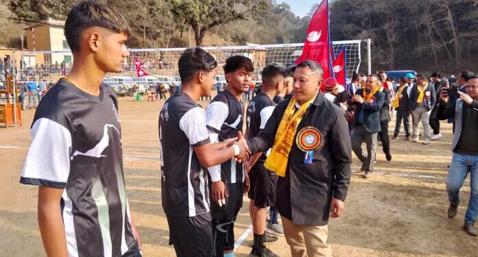 तेमालमा प्रथम खुल्ला अध्यक्ष कप भलिबल प्रतियोगिता–२०८१ शुरु