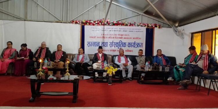 सम्मान तथा साँस्कृतिक कार्यक्रम गर्दै मनायो नमोबुद्धले अन्तर्राष्ट्रिय महिला दिवस