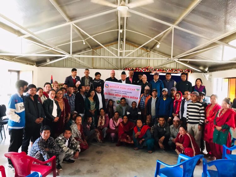 नमोबुद्धका नागरिकलाई कार्यस्थलमा आधारित ५० दिने सीप विकास तालिम