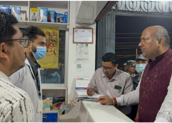 सिरहाको मिर्चैयामा १४ वटा निजी स्वास्थ्य संस्थाको अनुगमन गर्दा १३ वटा अवैध