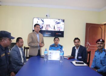 सुरक्षा प्रविधिमा नवीनताः इ.प्र.का मंगलटारमा सिसिक्यामेरा र सौर्य ऊर्जा प्रणालीको शुभारम्भ