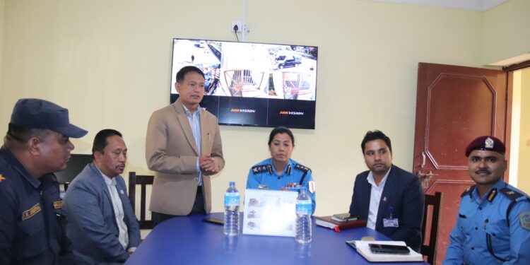सुरक्षा प्रविधिमा नवीनताः इ.प्र.का मंगलटारमा सिसिक्यामेरा र सौर्य ऊर्जा प्रणालीको शुभारम्भ