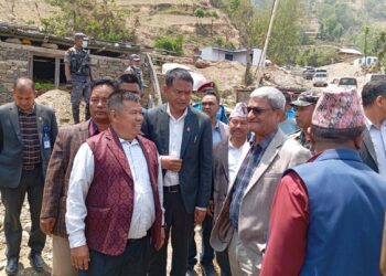 रोशीमा मनसुनजन्य विपदबाट क्षतिग्रस्त निजी आवासको विस्तृत क्षति आँकलन शुभारम्भ