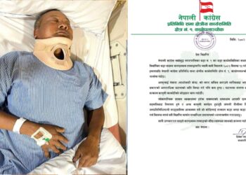 नमोबुद्ध ९ का वडा सदस्य माथि निर्घात कुटपिटः दोषीलाई तत्काल कार्वाहीको माग