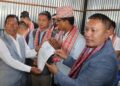 शंखुमा बिभिन्न पार्टी परित्याग गरी नेपाली कांग्रेसमा प्रबेश