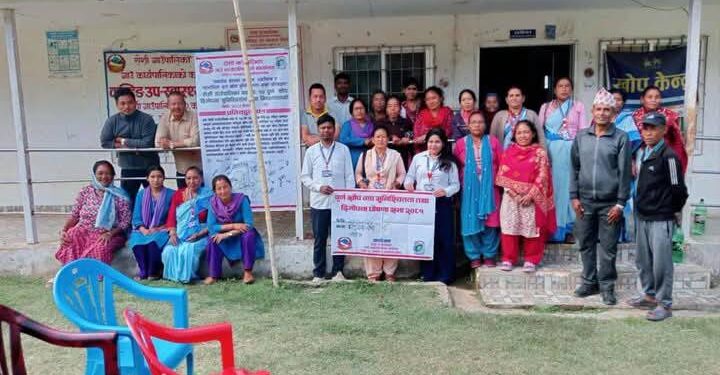 रोशी गाउँपालिकाको १० नम्बर वडा पूर्ण खोप सुनिश्चितता तथा दिगोपना वडा घोषणा