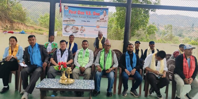 नमोबुद्धमा प्रथम वान भर्सेज वान फुल कन्ट्राक्ट कराते प्रतियोगिता सम्पन्न