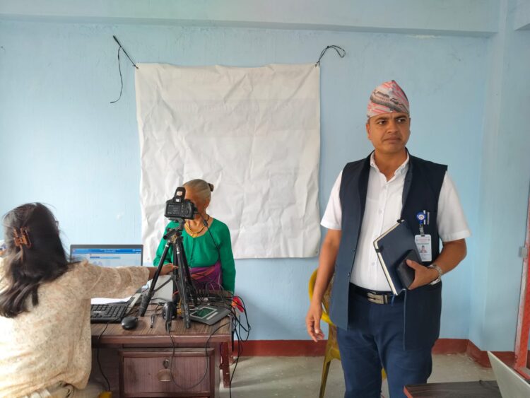 नमोबुद्धमा ३२५ जनाको राष्ट्रिय परिचयपत्र विवरण संकलन