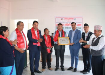 रोशी पूर्ण खोप सूनिश्चतता तथा दिगोपना गाउँपालिका घोषणा