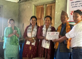 रोशी–२ मा निःशुल्क सिलाइकटाइ तालिम सम्पन्नः महिलाहरुमा सिप विकास र आयआर्जनको अवसर