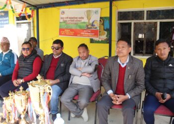 प्रथम रोशी गाउँपालिका स्तरीय शिक्षक–कर्मचारी भलिबल प्रतियोगिता–२०८२ सुरु