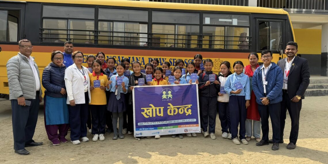 रोशीमा एच.पि.भी खोप अभियान सफलतापूर्वक सम्पन्नः ९९ प्रतिशत लक्ष्य हासिल