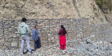 रोशी –५ मा निर्माणाधीन सडक आयोजनाहरूको अनुगमन